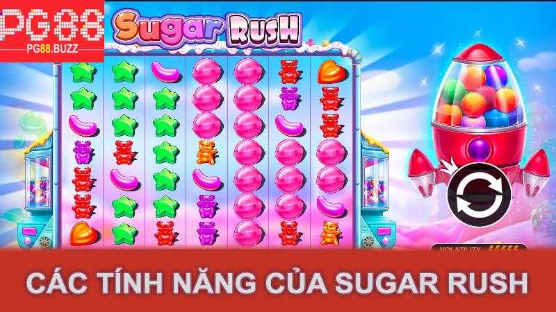 Các tính năng của Sugar Rush