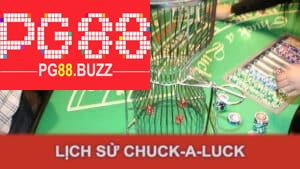 Lịch sử Chuck-a-luck