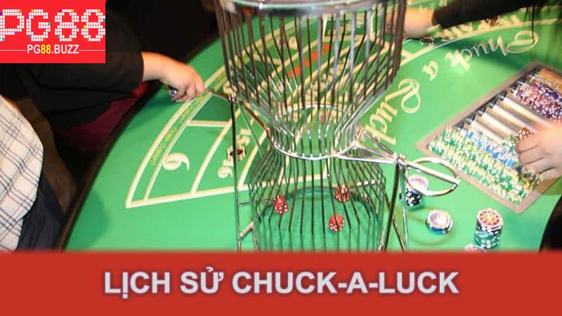 Lịch sử Chuck-a-luck